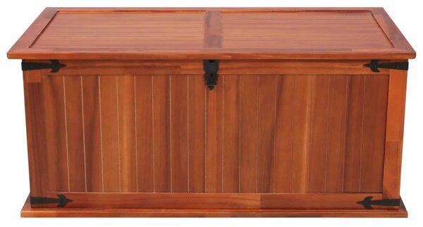 Storage Chest 79x34x32 cm Solid Acacia Wood