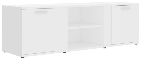 TV Cabinet White 120x34x37 cm Engineered Wood