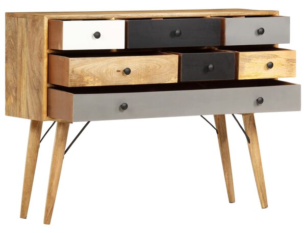 Sideboard 110x30x82 cm Solid Mango Wood