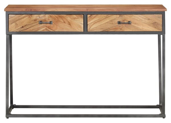 Console Table 110x35x75 cm Solid Acacia Wood