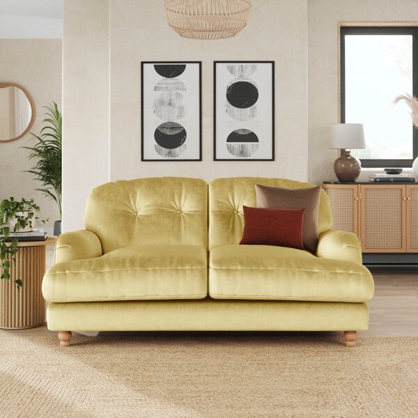 Martha Vintage Velvet 2 Seater Sofa Vintage Velvet Sunshine