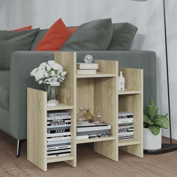 Side Cabinet Sonoma Oak 60x26x60 cm Engineered Wood
