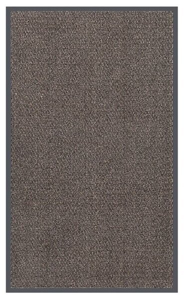 Doormat Tufted 90x150 cm Dark Brown