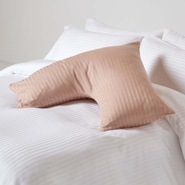 Taupe Beige Egyptian Cotton Super Soft V Shaped Pillowcase 330 TC