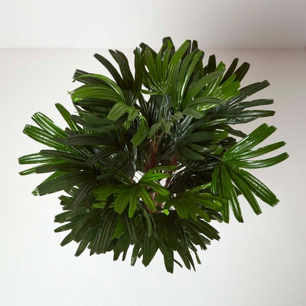 Homescapes Artificial Lifelike Palm Tree Rhapis Excelsa, 150 cm Tall