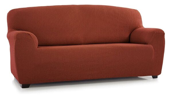 Luxury 'Clare' Two Seater Armchair Cover Multi-Stretch Slipcover Protector, Burnt Orange