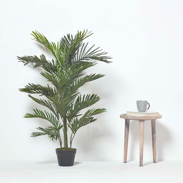 Homescapes Artificial Palm Tree Multi Stem Palm Plant 120 cm Tall