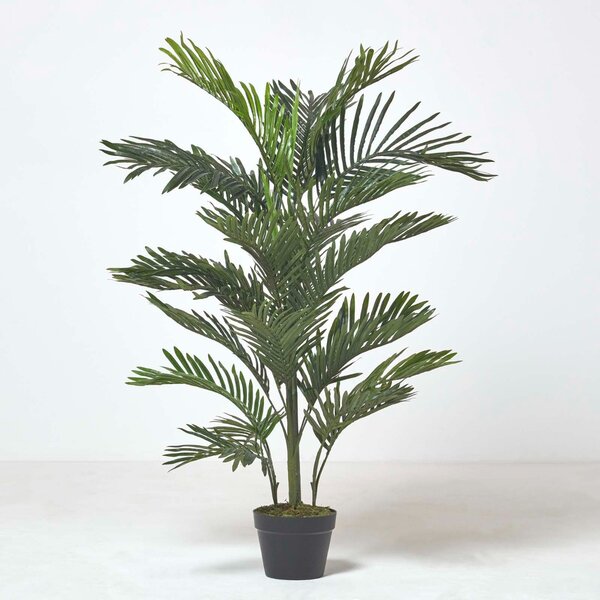 Homescapes Artificial Palm Tree Multi Stem Palm Plant 120 cm Tall