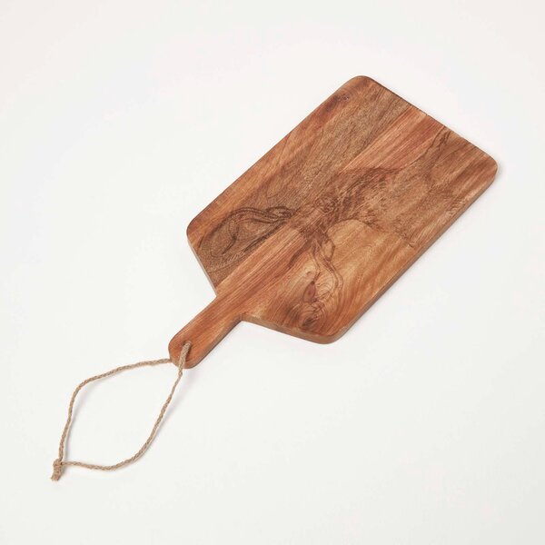 Homescpaes Etched Stag Mango Wood Chopping Board