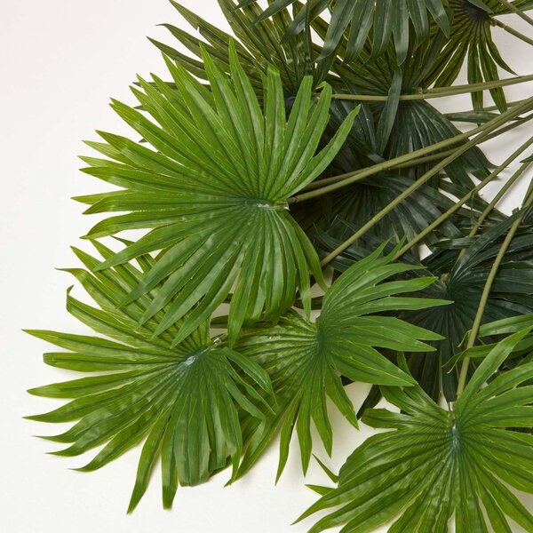 Homescapes Artificial Green Leaves Single Stem Palm Leaf 68cm