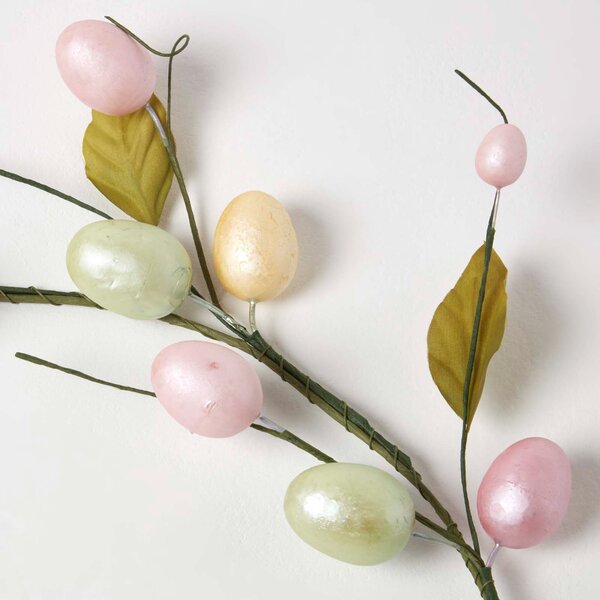 Homescapes Easter Egg Garland, Handmade