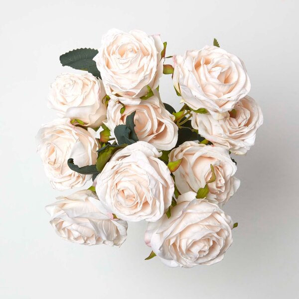 Homescapes Artificial Bouquet of Ivory Roses