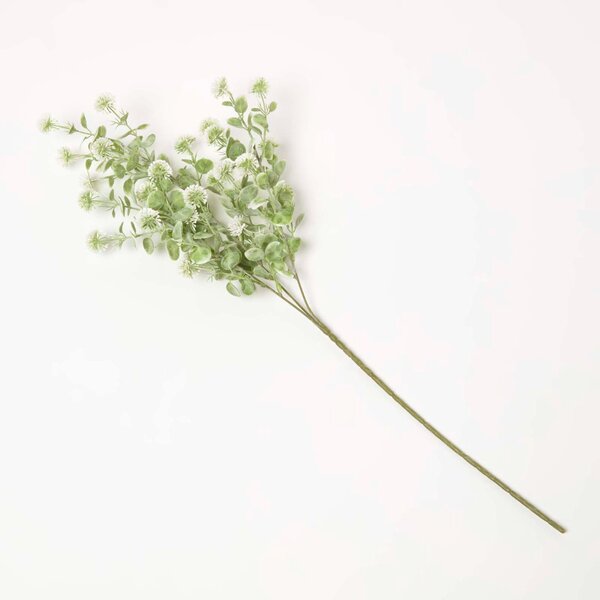 Homescapes Artificial Branch with Small White Flowers, 66 cm