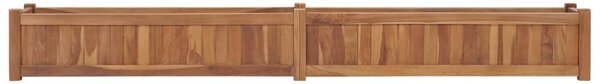 Raised Bed 200x30x25 cm Solid Teak Wood