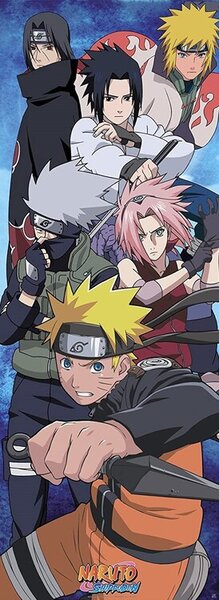 Poster Naruto Shippuden - Group, (53 x 158 cm)