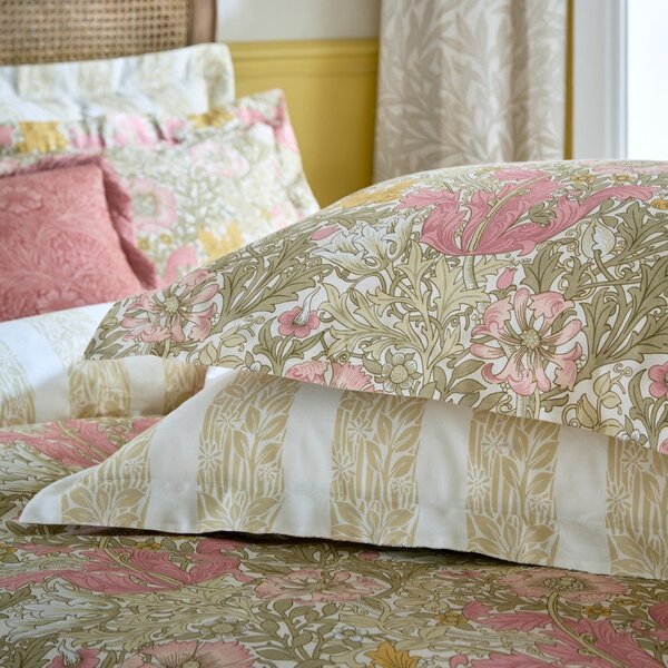 William Morris At Home Compton Pair of Oxford Pillowcases Summer