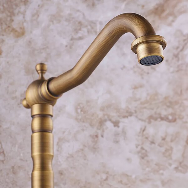 Kitchen bathroom faucet Rea Rustico antique gold