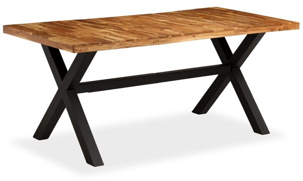 Dining Table Solid Acacia and Mango Wood 180x90x76 cm