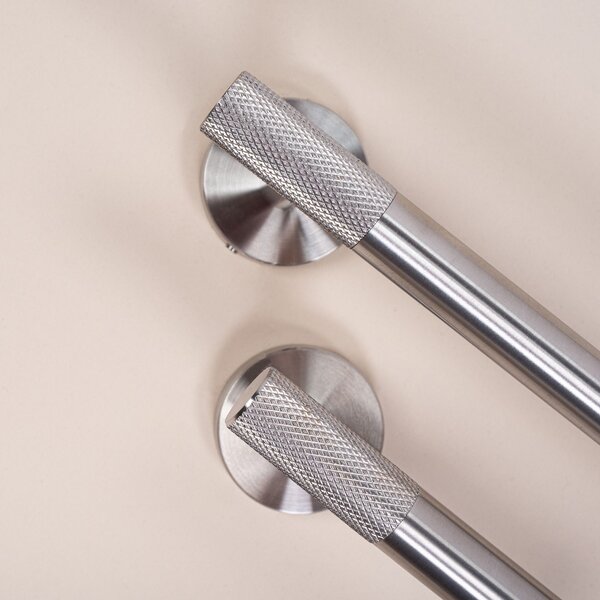 Bathroom hanger 6610a Modern Brush Nickle