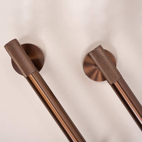 Toilet paper holder 6611 Modern Brush Copper