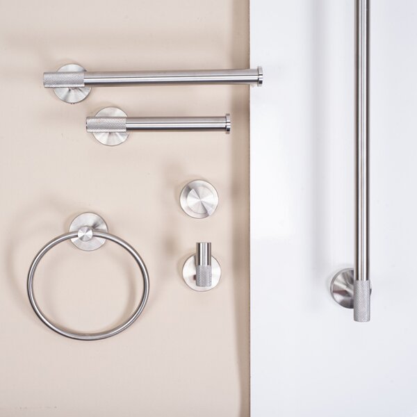 Bathroom hanger 6610a Modern Brush Nickle