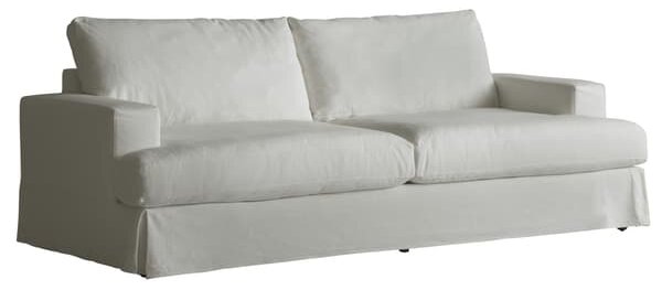 Strand Sofa, Sofa, White/Light Neutral - Andrew Martin Linen