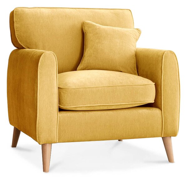 Ada Armchair | 8 Chenille Colours | Made in the UK | Roseland
