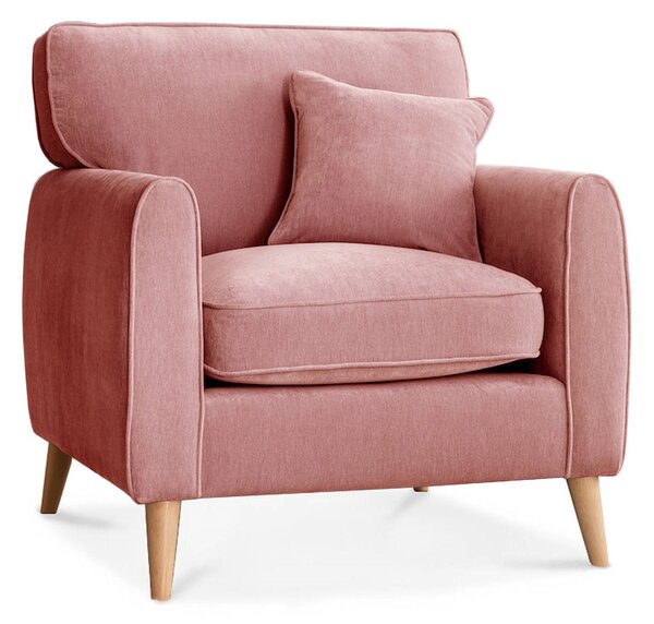 Ada Armchair | 8 Chenille Colours | Made in the UK | Roseland