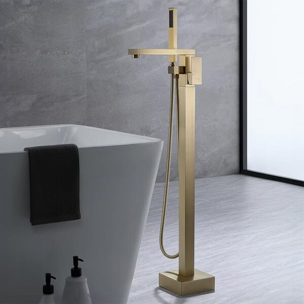 Free-standing faucet Rea TERY Gold Brush