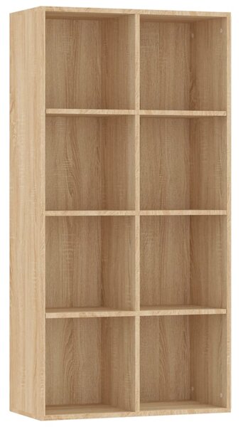 Book Cabinet/Sideboard Sonoma Oak 66x30x130 cm Engineered Wood