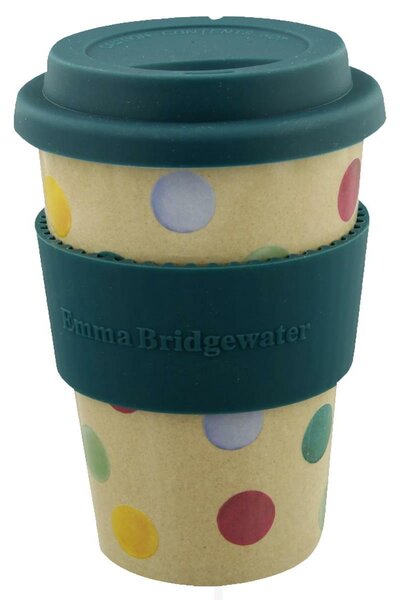 Emma Bridgewater Polka Dot Rice Husk Travel Mug