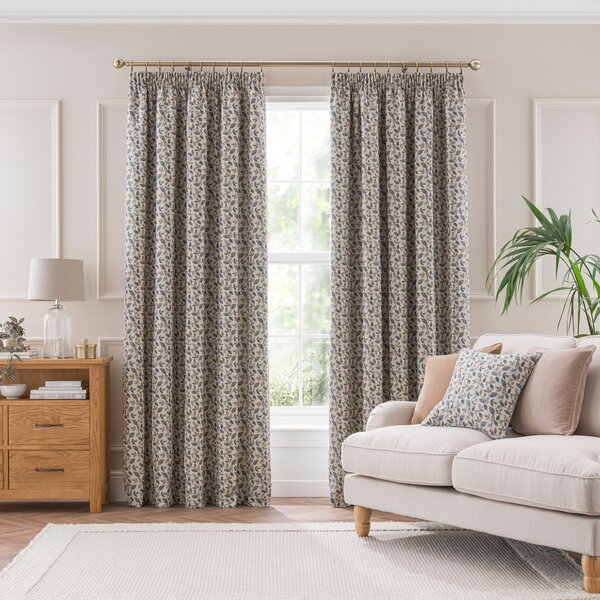 Dianna Pencil Pleat Curtains