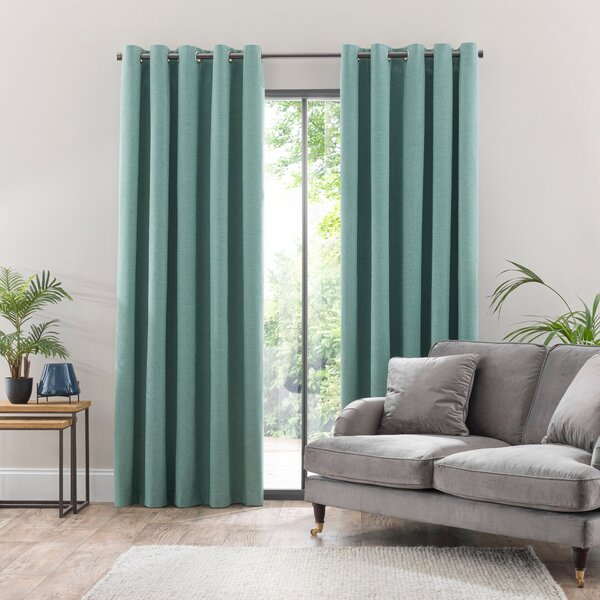 Zodiac Blackout Eyelet Curtains