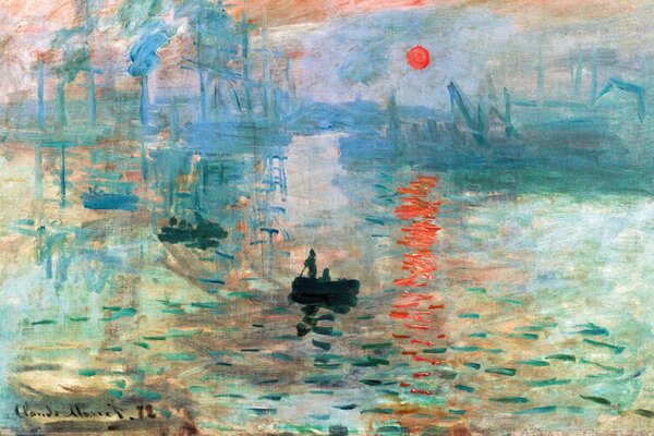 Poster Claude Monet - Impression