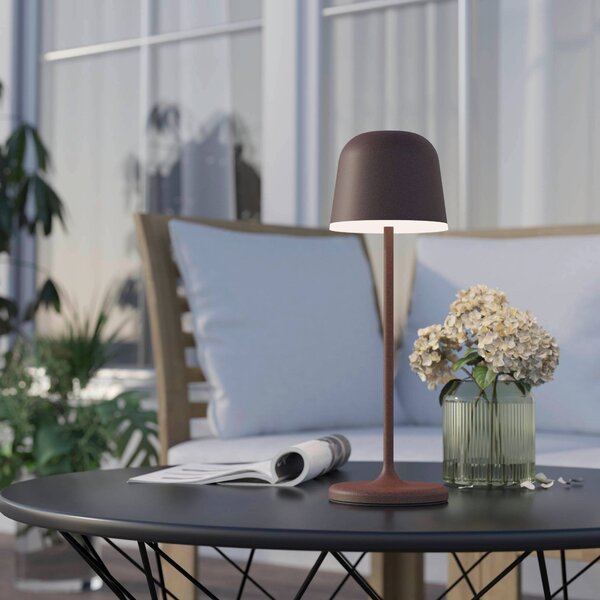 EGLO Mannera Touch Dimmable Outdoor Table Lamp Brown