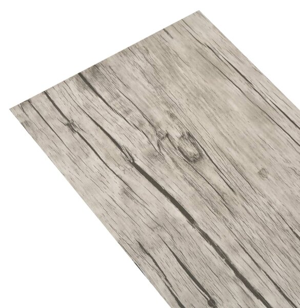 Self-adhesive PVC Flooring Planks 5.02 m² 2 mm Oak Washed