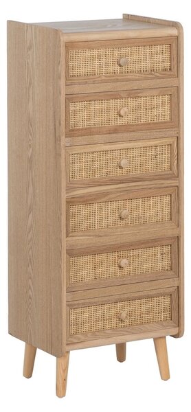 Chiffonier SAMIR Natural 40 x 30 x 104 cm