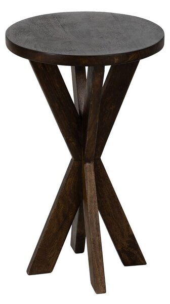 Small Side Table Natural 37 x 37 x 60 cm