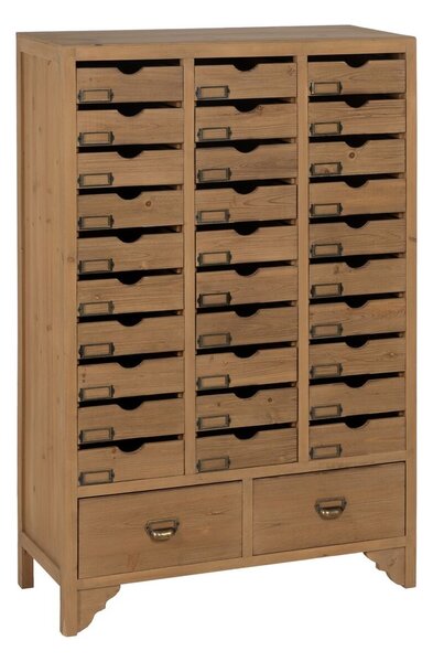 Chest of drawers Beige Fir wood MDF Wood 85,5 x 36,5 x 133 cm