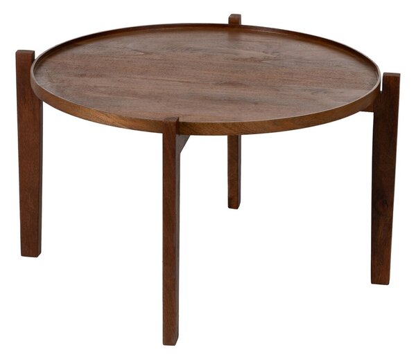 Centre Table Brown Mango wood 81 x 81 x 46 cm