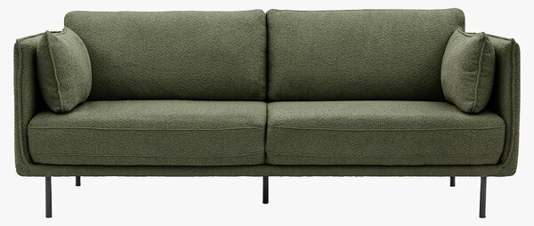 Stockton Verdant Green Boucle Sofa