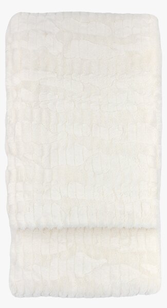 Fawn Textured Throw in Cream