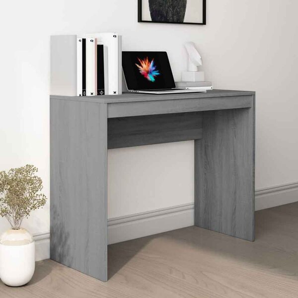 Aponka Wooden Laptop Desk - Grey Sonoma