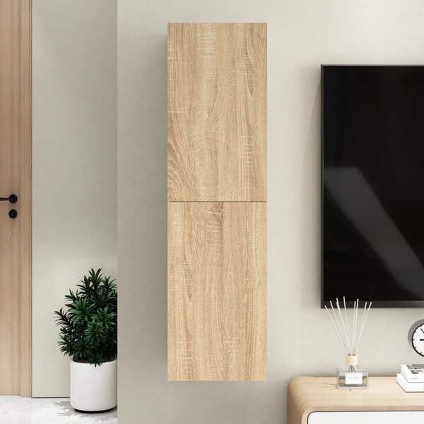 TV Cabinet Sonoma Oak 30.5x30x110 cm Engineered Wood