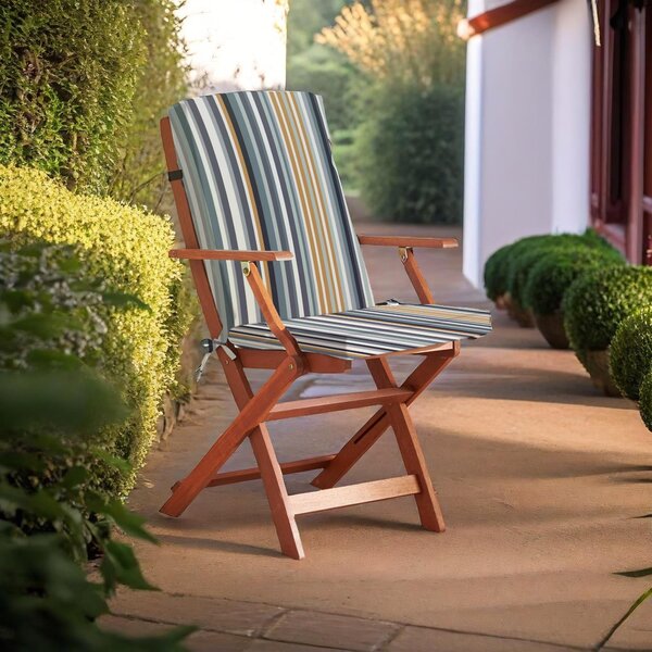 Summer Outdoor Chair Pad Brighton