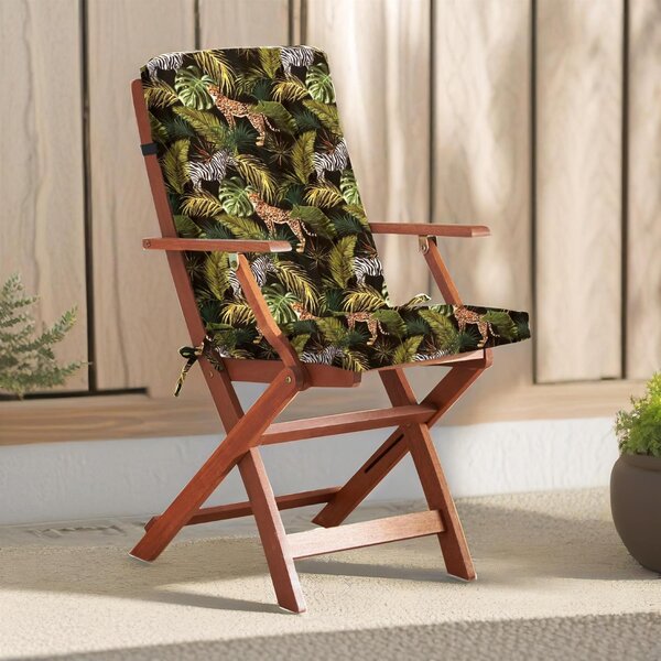 Summer Outdoor Chair Pad Zebra