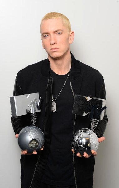 Photography Eminem at MTV EMA's 2013, Dave J Hogan