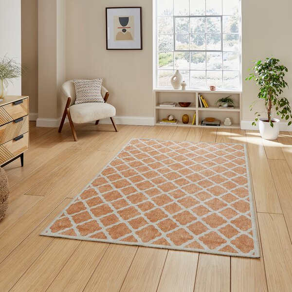 Coral H1063 Digitally Printed Rug Yellow