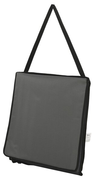 Outsunny Set of 2 Foldable Garden Beach Chair Mat, Outdoor Sun Lounger Seats with Adjustable Back, Magazine Pocket, Carry Bag