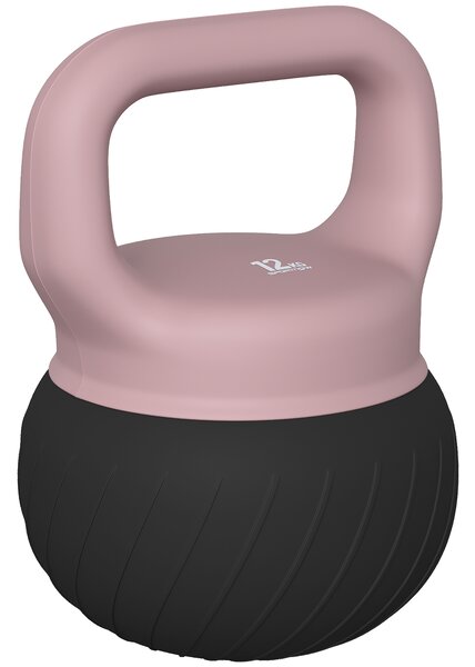 SPORTNOW Soft Kettlebell, 12kg Kettle Bell with Anti-Slip Grip for Home Gym Weight Lifting and Strength Training